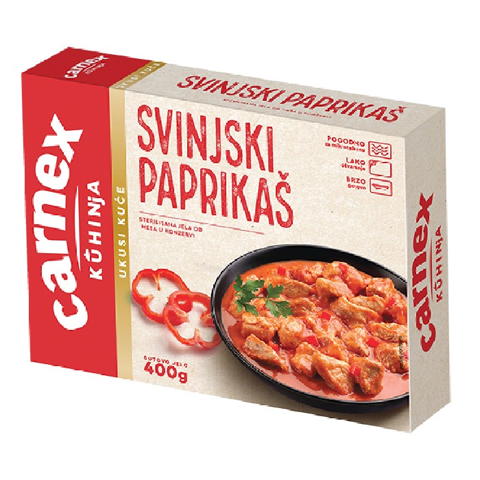 Svinjski paprikaš 400g